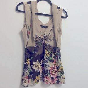 BCBGMaxAzria 100% Silk Top (S)